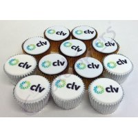 CLV Logo cupcakes
