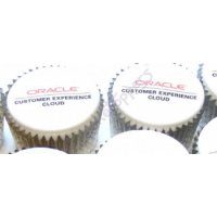 Logo cupcakes for Oracle Customer Experience Cloud