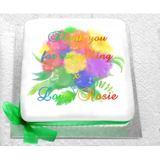 Flower Celebration Cake