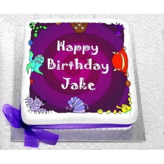 Make Birthday Wishes Online By Printing Name on Cake